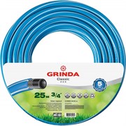 Шланг поливочный GRINDA CLASSIC, армированный, 3-слойный, 3/4 дюйма, 20 атмосфер, 25м
