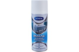Эмаль для ванн и керамики Vixen VX-55002, аэрозоль, 520мл, белая, глянцевая