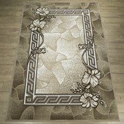 Ковер Лайла де Люкс 15805-10822, 160х230см, прямоугольный, бежевый с рисунком 81297