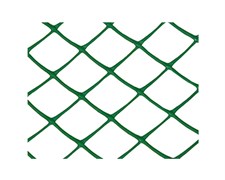 Сетка заборная З-35/1,2/20 Э, ячейка 35x35мм, высота 1.2м, пластиковая, хаки, в рулоне 20м, на метраж