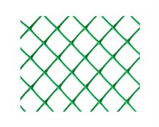 Сетка заборная З-40/1,5/20 Э, ячейка 40x40мм, высота 1.5м, пластиковая, зеленая, в рулоне 20м, на метраж