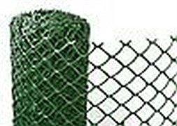 Сетка садовая, ячейка 60x60мм, высота 1.8м, пластиковая, темно-зеленая, в рулоне 20м, на метраж
