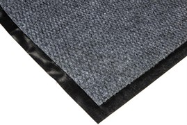 Коврик напольный Floor mat (Траффик), 1.2м, влаговпитывающий, серый, рулон 15м, на метраж