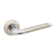 Ручка дверная Avers H-14083-A-NIS/CR (Spindle 140) (B2B), цвет матовый никель/хром