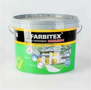 Краска фасадная FARBITEX, акриловая, 13кг, белоснежная, матовая