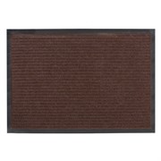 Коврик придверный Floor mat (Атлас), 80x120см, влаговпитывающий, коричневый