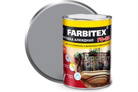 Грунтовка FARBITEX ГФ-021, 2.7кг, серый, глифталевая 28873