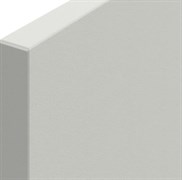 Деталь мебельная ЛДСП, серый, 16x400x600мм, кромка с 4-х сторон
