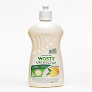 Средство для мытья посуды Wosty МО-102, 500мл, аромат лимона, гель-бальзам