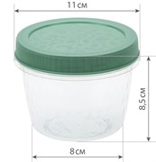 Емкость для хранения продуктов Ролл М1473, 0.55л, пластиковая, прозрачная