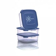 Комплект контейнеров Морозко С64036, для замораживания продуктов, 0.7л, пластиковый, 3шт в наборе