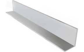 Угол 10x10мм, длина 2.7м или 3м, пластиковый ПВХ, белый