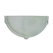 Светильник настенный/бра Дюна 1751 Блик, диаметр 300мм/2, 1х60W, E27, зеленый/хром