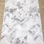 Ковер Визион 22104-25354, 80х150см, прямоугольный, серый с рисунком
