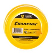 Леска для триммера CHAMPION Star С5025, 2.4ммx12м, форма звезда 30865