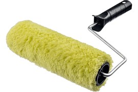 Валик малярный в сборе 40х240мм, полиэстер, ворс 18мм, ЗУБР ОПТИМА-СИНТЕКС 40289