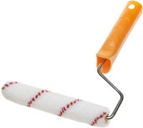 Мини-валик малярный в сборе 15х160мм, велюр, ворс 4мм, STAYER MASTER Velour 19179