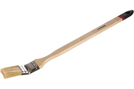 Кисть радиаторная 38мм, натуральная щетина, STAYER UNIVERSAL, деревянная ручка 21812