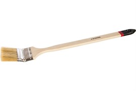 Кисть радиаторная 63мм, натуральная щетина, STAYER UNIVERSAL, деревянная ручка 21814