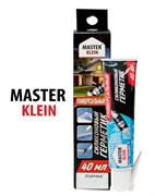 Герметик Master Klein, 40мл, универсальный, силиконовый, прозрачный 75513