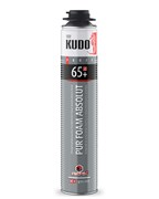 Пена монтажная KUDO PROFF 65+, 1000мл, профессиональная, летняя 7842