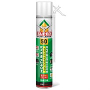 Пена монтажная SUPER МОНТАЖНИК 50, 550г, бытовая, всесезонная 88461