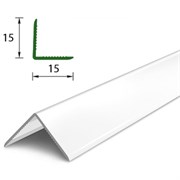 Угол Deconika, 50x50мм, 2.7м, пластиковый ПВХ, белый глянцевый 87241