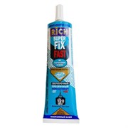 Клей монтажный RICH SUPER FIX FAST, 100мл, в тубе, белый 78703