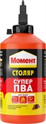 Клей ПВА Супер Момент Столяр D2, 750г, столярный, белый 6819