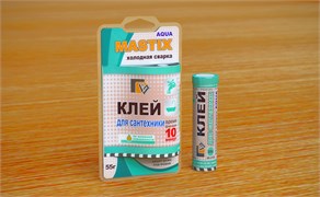 Клей-холодная сварка для сантехники MASTIX, 55г, пластилин 921