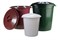Бак Б-105, 105л, с крышкой, пищевой пластик, темно-зеленый 51387