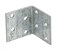 Уголок крепежный 40x40x40x2мм, с прямыми углами, оцинкованная сталь 49814
