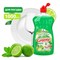 Средство для мытья посуды Greeny Premium Лайм и мята Clean&Green CG8132, 1л 76265 - фото 104155