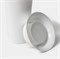 Ваза для цветов под срезку М6432, диаметр 200мм, высота 425мм, пластиковая, белая 26717