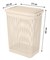 Корзина для белья Econova 431293307, 30л, 370x260x465мм, пластиковая, бежевый, откидная крышка 86781 Корзина для белья Econova 431293307, 30л, 370x260x465мм, пластиковая, бежевый, откидная крышка 86781