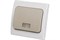 Выключатель TDM Вуокса SQ1803-0105, одноклавишный, встраиваемый, серый, с подсветкой 34308