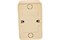 Розетка UNIVersal Олимп, двухместная, накладная, сосна, с заземлением 34063