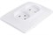 Розетка SYSTEM ELECTRIC Blanca ВLNRS000021, двухместная, встраиваемая, белая, без заземления 41401 - фото 107092 Розетка SYSTEM ELECTRIC Blanca ВLNRS000021, двухместная, встраиваемая, белая, без заземления 41401 - фото 107092