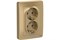Розетка SYSTEM ELECTRIC Blanca ВLNRS001024, двухместная, встраиваемая, титан, с заземлением 41805 - фото 107103