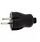 Вилка прямая SmartBuy SBE-10-P04-b, 10А, 250В, IP20, без заземления, черная 54400 - фото 107530