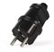 Вилка прямая SmartBuy SBE-16-P01-b, 16А, 250В, IP20, с заземлением, черная 54464 - фото 107536