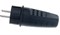 Вилка прямая UNIVersal 602227, 2Р+РЕ, 16А, 220-240В, IP44, с заземлением, каучук, черная 51060 - фото 107563 Вилка прямая UNIVersal 602227, 2Р+РЕ, 16А, 220-240В, IP44, с заземлением, каучук, черная 51060 - фото 107563