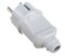 Вилка прямая ЭРА Vx2-W Б0039673, 16А, 220-230В, IP20, с заземлением, белая 62900 - фото 107625 Вилка прямая ЭРА Vx2-W Б0039673, 16А, 220-230В, IP20, с заземлением, белая 62900 - фото 107625