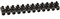 Колодка клеммная Navigator 71014 NTB-UPP-S12-15/BL, 4х12мм2, 12 групп, 15А, полиэтилен, черный 50406 - фото 109694