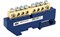 Шина "N" нулевая IEK YNN10-812-8D-K07, 8 групп, 8х12мм, на DIN-изоляторе ШНИ-8х12-8-Д-С 53813 - фото 109781