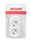 Колодка для удлинителя REXANT 11-8701, двухместная, 6А, 250В, IP20, без заземления, белая 68426 - фото 110332 Колодка для удлинителя REXANT 11-8701, двухместная, 6А, 250В, IP20, без заземления, белая 68426 - фото 110332
