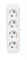 Колодка для удлинителя REXANT Эконом 11-8707, четырехместная, 10A, 220В, IP20, с заземлением, белая 55734 - фото 110351 Колодка для удлинителя REXANT Эконом 11-8707, четырехместная, 10A, 220В, IP20, с заземлением, белая 55734 - фото 110351