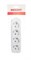Колодка для удлинителя REXANT Эконом 11-8707, четырехместная, 10A, 220В, IP20, с заземлением, белая 55734 - фото 110354 Колодка для удлинителя REXANT Эконом 11-8707, четырехместная, 10A, 220В, IP20, с заземлением, белая 55734 - фото 110354