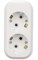 Колодка для удлинителя REXANT Эконом 11-8709, двухместная, 10A, 220В, IP20, с заземлением, белая 55730 - фото 110359 Колодка для удлинителя REXANT Эконом 11-8709, двухместная, 10A, 220В, IP20, с заземлением, белая 55730 - фото 110359
