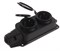 Колодка для удлинителя UNIVersal 1027, двухместная, 16А, 220-230В, IP44, однофазная, с заглушками, каучук, черная 68435 - фото 110498 Колодка для удлинителя UNIVersal 1027, двухместная, 16А, 220-230В, IP44, однофазная, с заглушками, каучук, черная 68435 - фото 110498